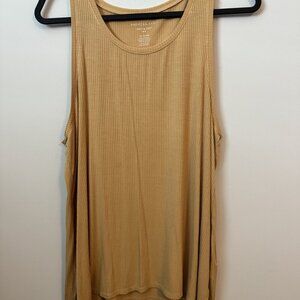 American Eagle soft & sexy Size Extra Large (XL) American Eagle Beige Ribbed Tan